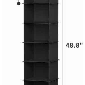 Black Closet Organizer
